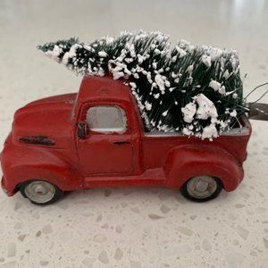 Little Red Christmas Truck